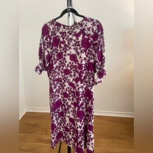 NWT Purple Floral Banana Republic Dress